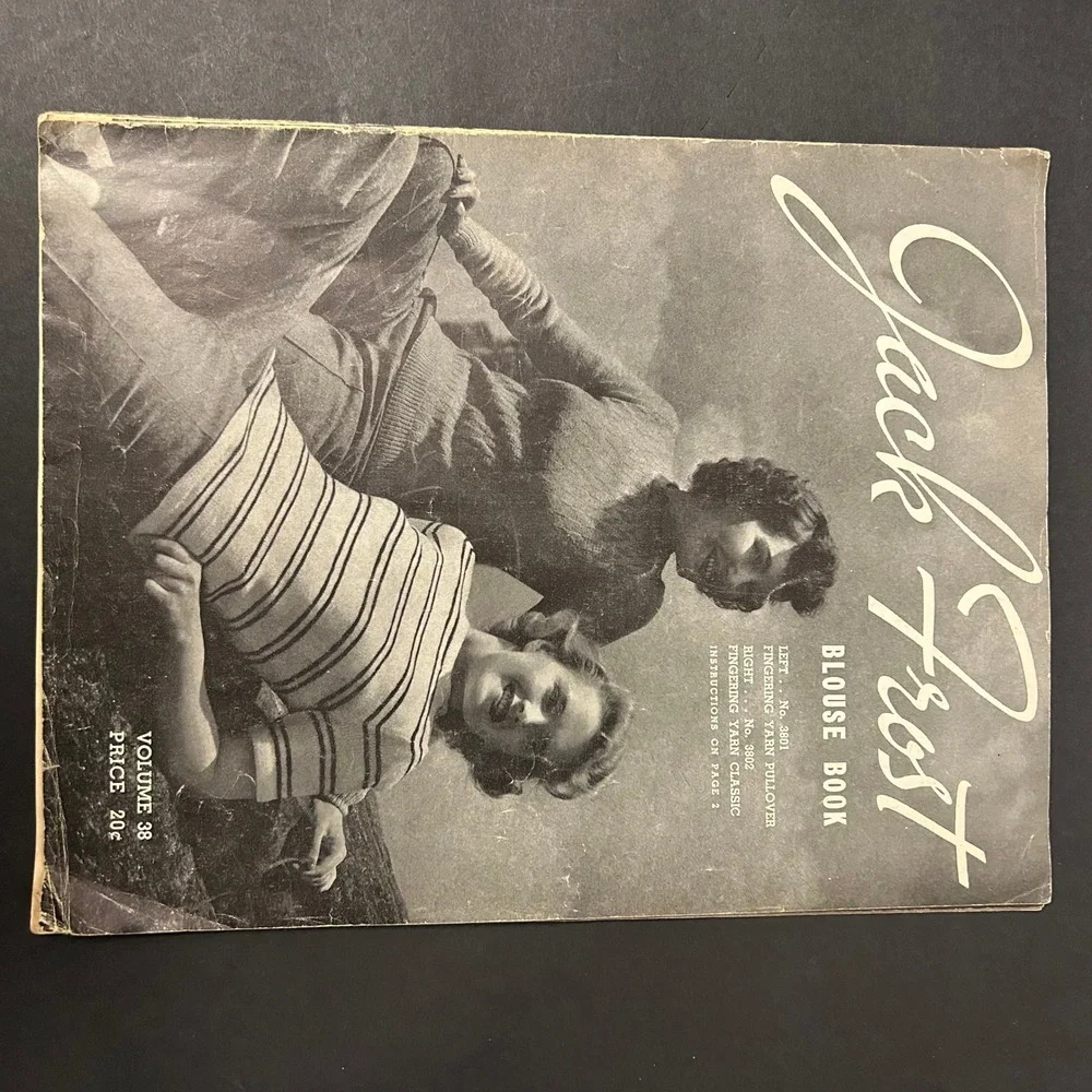 Vintage 1950s Knitting‎ Crochet Pattern Booklet Lot 1950s Good